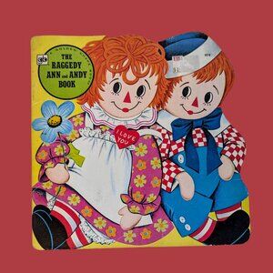 The Raggedy Ann and Andy – Vintage Golden Shape Book